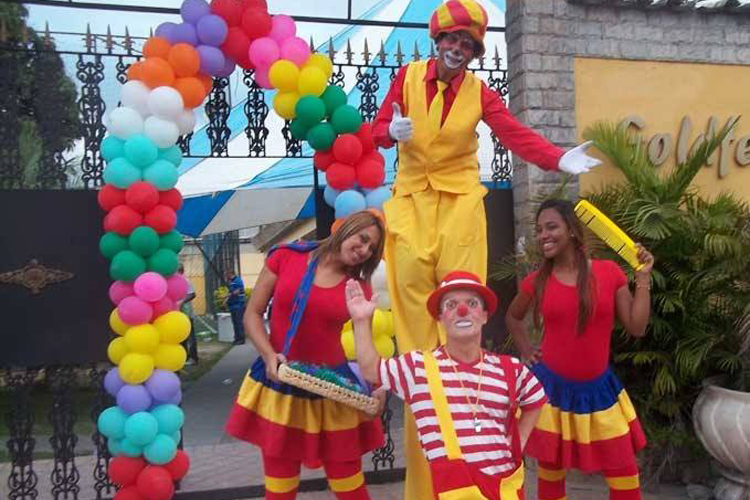 Recepção - Show de circo